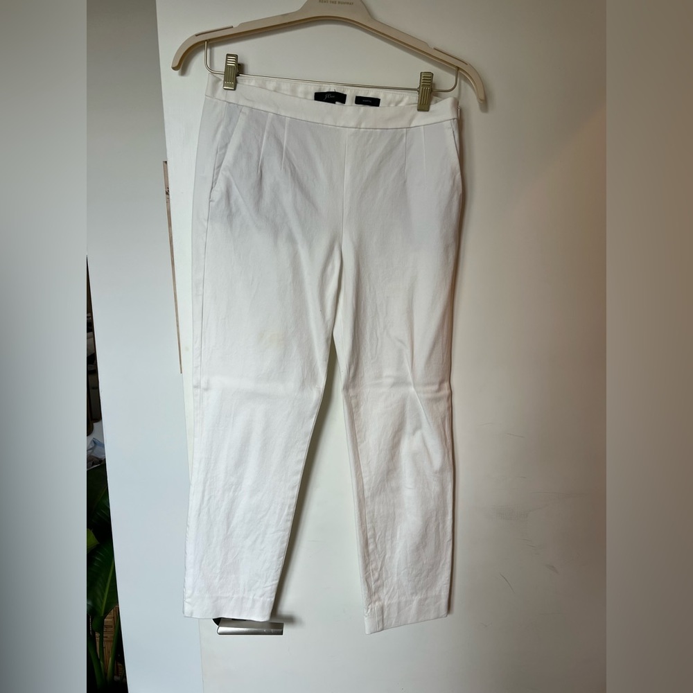 JCrew Martie pant in white